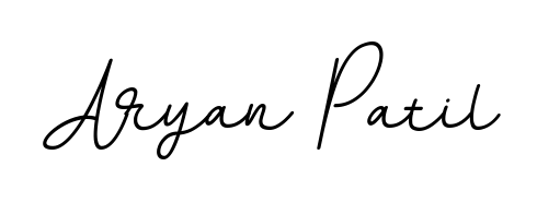 A modern signature idea for name Aryan Patil using BallpointsItalic-DORy9 font. Clean strokes and elegant curves make it stand out instantly. Aryan Patil signature style 11 images and pictures png