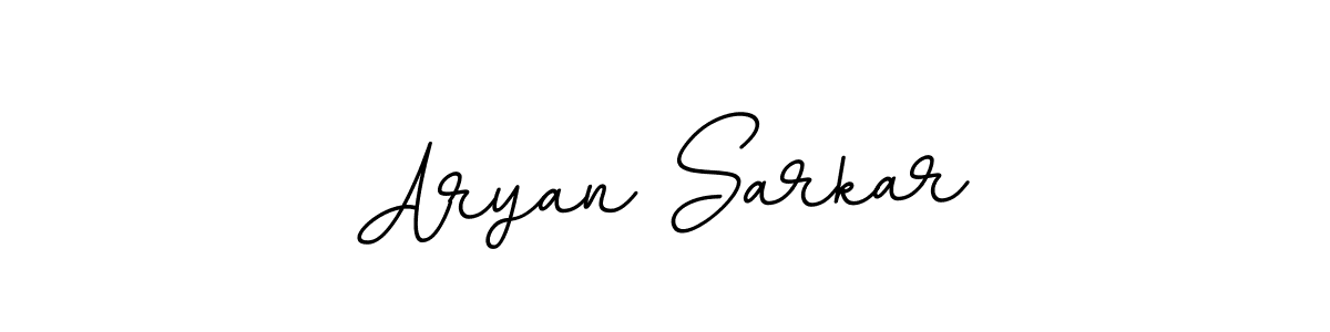 Create a beautiful signature design for name Aryan Sarkar. With this signature (BallpointsItalic-DORy9) fonts, you can make a handwritten signature for free. Aryan Sarkar signature style 11 images and pictures png