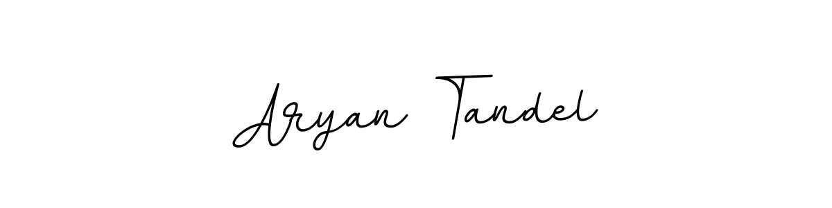 Design your own signature with our free online signature maker. With this signature software, you can create a handwritten (BallpointsItalic-DORy9) signature for name Aryan Tandel. Aryan Tandel signature style 11 images and pictures png