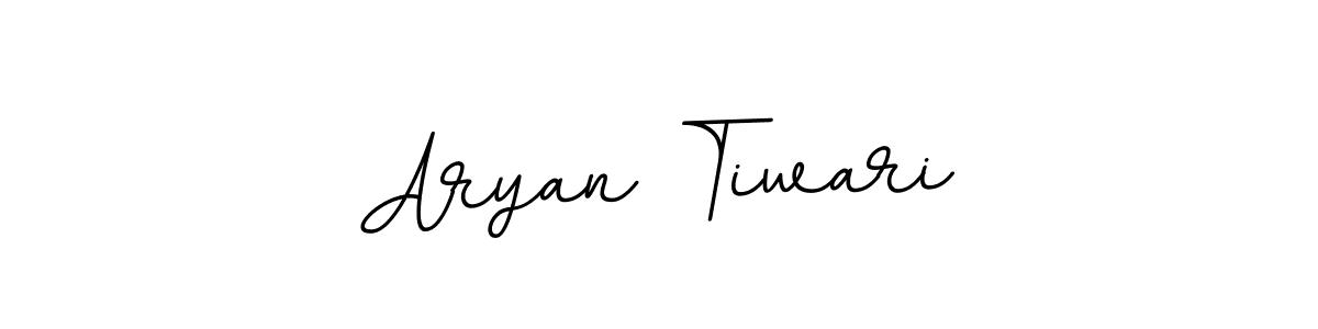 Create a beautiful signature design for name Aryan Tiwari. With this signature (BallpointsItalic-DORy9) fonts, you can make a handwritten signature for free. Aryan Tiwari signature style 11 images and pictures png