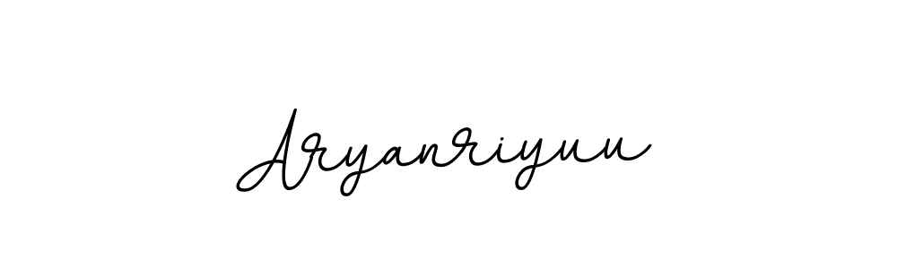 Create a beautiful signature design for name Aryanriyuu. With this signature (BallpointsItalic-DORy9) fonts, you can make a handwritten signature for free. Aryanriyuu signature style 11 images and pictures png