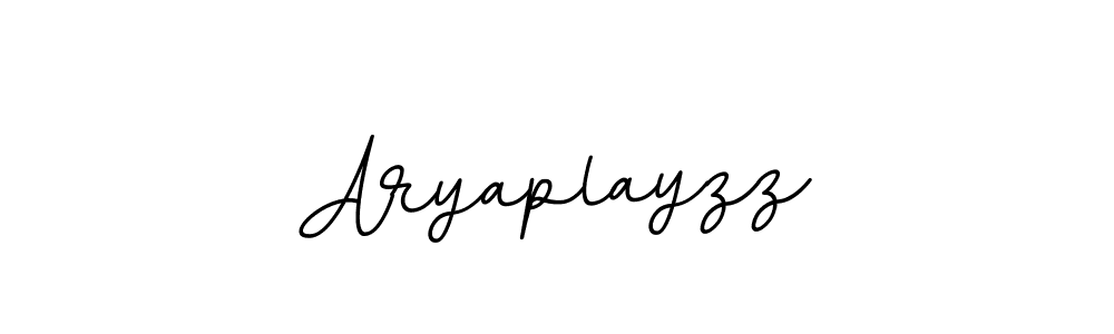 Aryaplayzz stylish signature style. Best Handwritten Sign (BallpointsItalic-DORy9) for my name. Handwritten Signature Collection Ideas for my name Aryaplayzz. Aryaplayzz signature style 11 images and pictures png