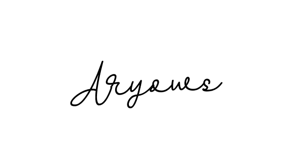 How to Draw Aryows signature style? BallpointsItalic-DORy9 is a latest design signature styles for name Aryows. Aryows signature style 11 images and pictures png