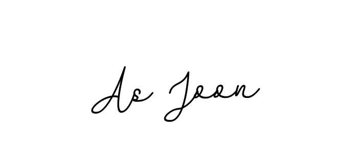 It looks lik you need a new signature style for name As Joon. Design unique handwritten (BallpointsItalic-DORy9) signature with our free signature maker in just a few clicks. As Joon signature style 11 images and pictures png