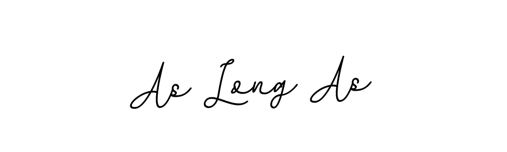 Create a beautiful signature design for name As Long As. With this signature (BallpointsItalic-DORy9) fonts, you can make a handwritten signature for free. As Long As signature style 11 images and pictures png