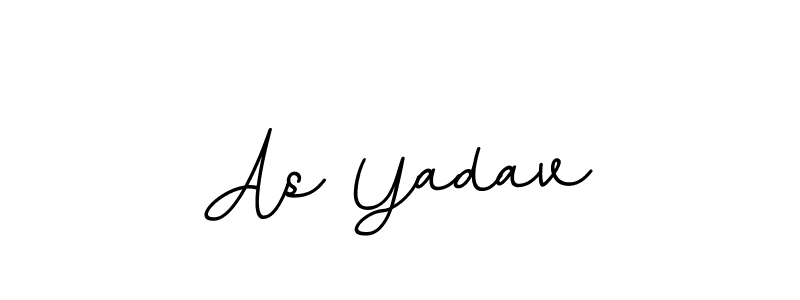 The best way (BallpointsItalic-DORy9) to make a short signature is to pick only two or three words in your name. The name As Yadav include a total of six letters. For converting this name. As Yadav signature style 11 images and pictures png