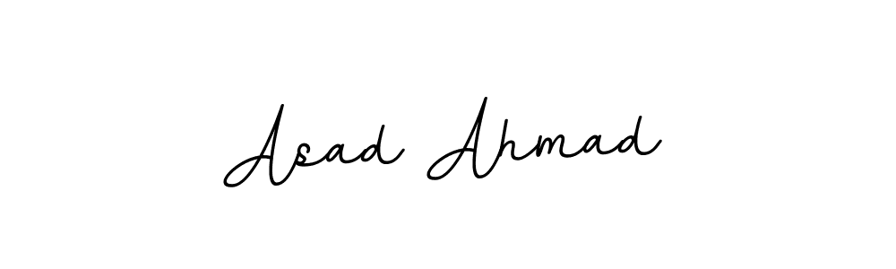 This is the best signature style for the Asad Ahmad name. Also you like these signature font (BallpointsItalic-DORy9). Mix name signature. Asad Ahmad signature style 11 images and pictures png