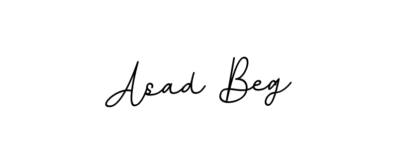 Use a signature maker to create a handwritten signature online. With this signature software, you can design (BallpointsItalic-DORy9) your own signature for name Asad Beg. Asad Beg signature style 11 images and pictures png