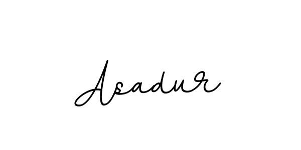 Use a signature maker to create a handwritten signature online. With this signature software, you can design (BallpointsItalic-DORy9) your own signature for name Asadur. Asadur signature style 11 images and pictures png