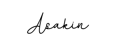 Create an unforgettable impression when signing with Asakin name styled in BallpointsItalic-DORy9 typography. 100% free online generator. Asakin signature style 11 images and pictures png