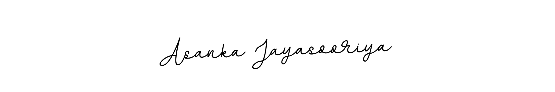 Use a signature maker to create a handwritten signature online. With this signature software, you can design (BallpointsItalic-DORy9) your own signature for name Asanka Jayasooriya. Asanka Jayasooriya signature style 11 images and pictures png