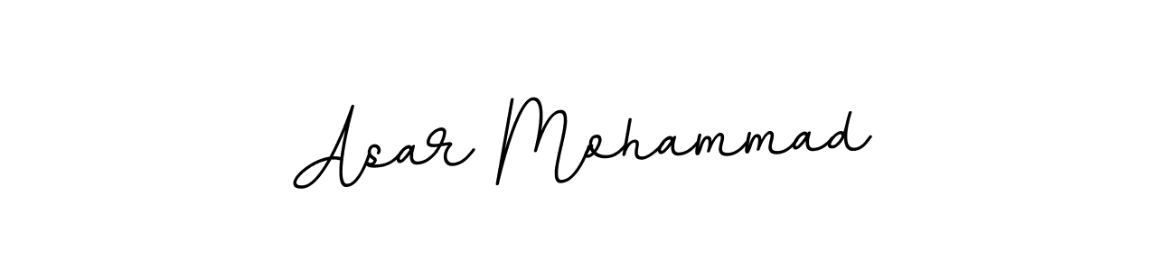 It looks lik you need a new signature style for name Asar Mohammad. Design unique handwritten (BallpointsItalic-DORy9) signature with our free signature maker in just a few clicks. Asar Mohammad signature style 11 images and pictures png