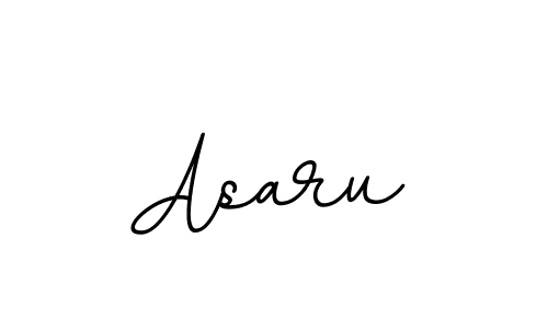 Use a signature maker to create a handwritten signature online. With this signature software, you can design (BallpointsItalic-DORy9) your own signature for name Asaru. Asaru signature style 11 images and pictures png