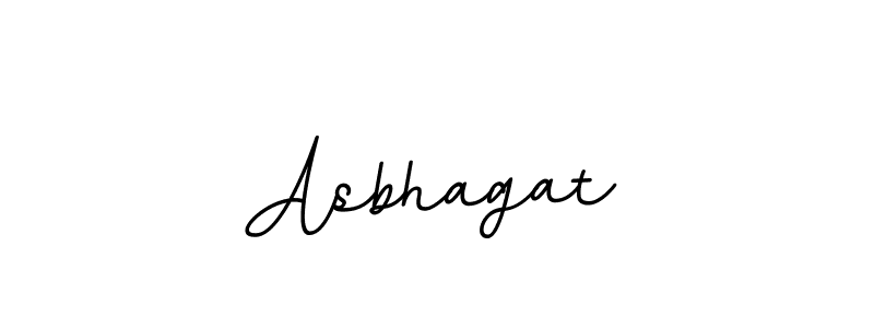 Create a beautiful signature design for name Asbhagat. With this signature (BallpointsItalic-DORy9) fonts, you can make a handwritten signature for free. Asbhagat signature style 11 images and pictures png