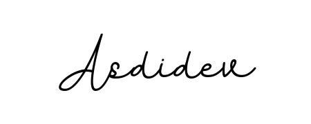 Create a personalized artistic stamp with Asdidev in BallpointsItalic-DORy9 font. Perfect for visual artists, designers, and influencers. Asdidev signature style 11 images and pictures png