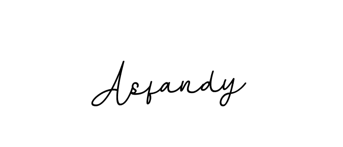 Create a beautiful signature design for name Asfandy. With this signature (BallpointsItalic-DORy9) fonts, you can make a handwritten signature for free. Asfandy signature style 11 images and pictures png