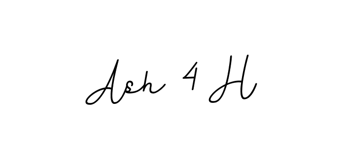 Check out images of Autograph of Ash 4 H name. Actor Ash 4 H Signature Style. BallpointsItalic-DORy9 is a professional sign style online. Ash 4 H signature style 11 images and pictures png