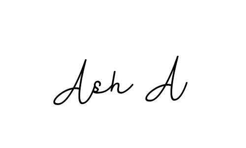 How to make Ash A signature? BallpointsItalic-DORy9 is a professional autograph style. Create handwritten signature for Ash A name. Ash A signature style 11 images and pictures png