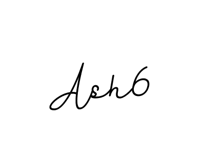 Make a beautiful signature design for name Ash6. With this signature (BallpointsItalic-DORy9) style, you can create a handwritten signature for free. Ash6 signature style 11 images and pictures png