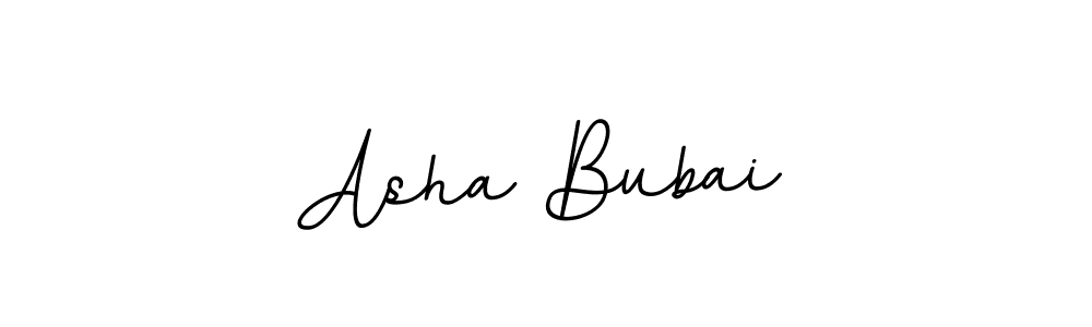 Asha Bubai stylish signature style. Best Handwritten Sign (BallpointsItalic-DORy9) for my name. Handwritten Signature Collection Ideas for my name Asha Bubai. Asha Bubai signature style 11 images and pictures png