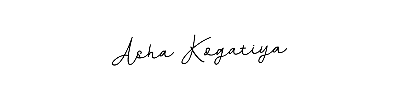 This is the best signature style for the Asha Kogatiya name. Also you like these signature font (BallpointsItalic-DORy9). Mix name signature. Asha Kogatiya signature style 11 images and pictures png