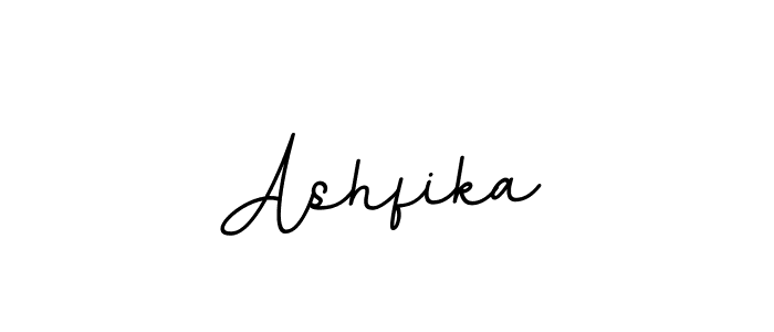 Create a beautiful signature design for name Ashfika. With this signature (BallpointsItalic-DORy9) fonts, you can make a handwritten signature for free. Ashfika signature style 11 images and pictures png