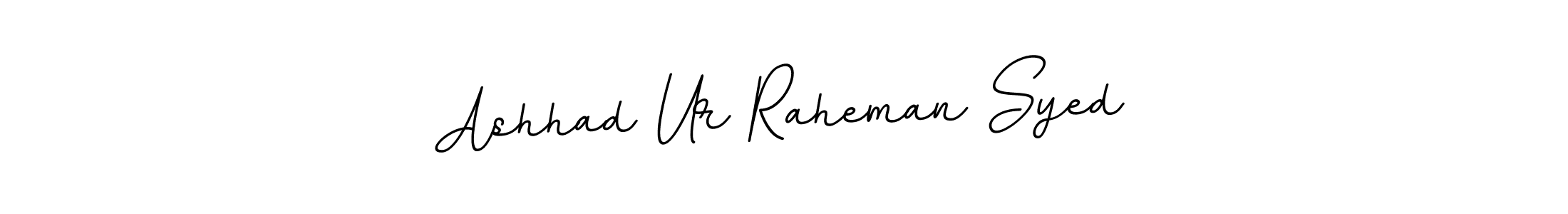 Make a beautiful signature design for name Ashhad Ur Raheman Syed. Use this online signature maker to create a handwritten signature for free. Ashhad Ur Raheman Syed signature style 11 images and pictures png