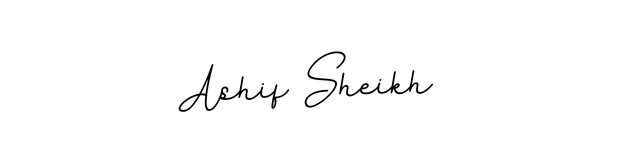 Make a beautiful signature design for name Ashif Sheikh. With this signature (BallpointsItalic-DORy9) style, you can create a handwritten signature for free. Ashif Sheikh signature style 11 images and pictures png