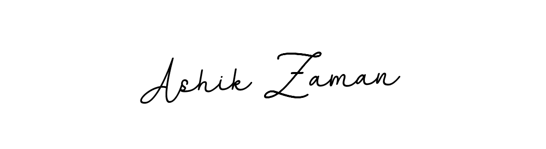 Ashik Zaman stylish signature style. Best Handwritten Sign (BallpointsItalic-DORy9) for my name. Handwritten Signature Collection Ideas for my name Ashik Zaman. Ashik Zaman signature style 11 images and pictures png