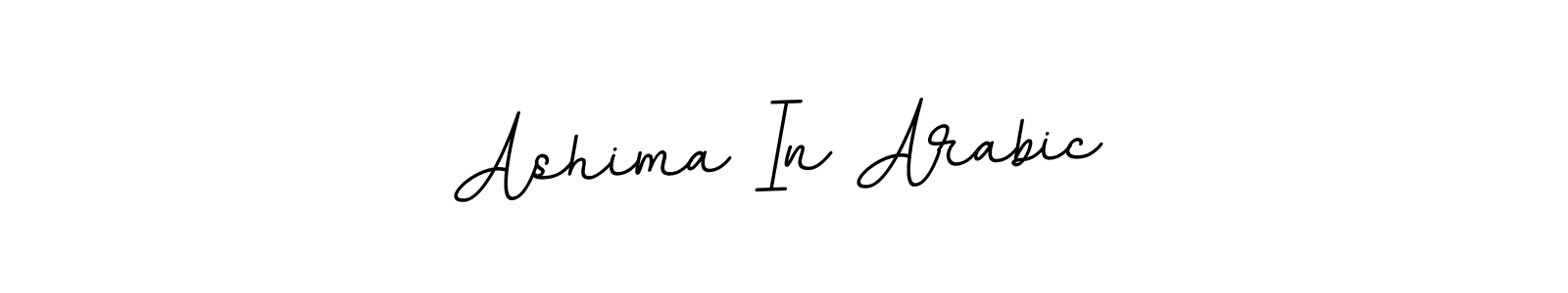 Design your own signature with our free online signature maker. With this signature software, you can create a handwritten (BallpointsItalic-DORy9) signature for name Ashima In Arabic. Ashima In Arabic signature style 11 images and pictures png