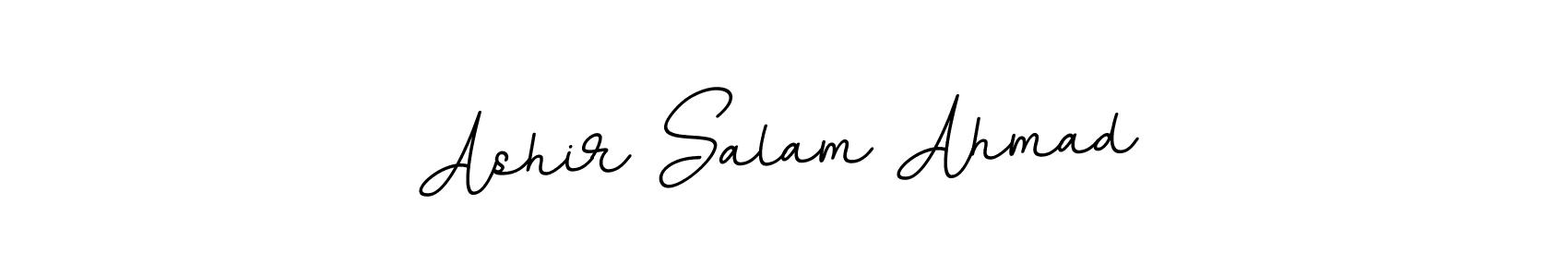 Also we have Ashir Salam Ahmad name is the best signature style. Create professional handwritten signature collection using BallpointsItalic-DORy9 autograph style. Ashir Salam Ahmad signature style 11 images and pictures png