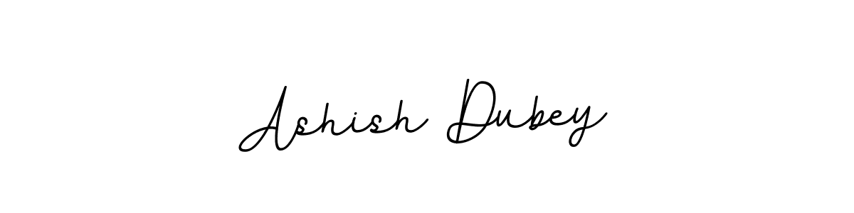 How to make Ashish Dubey name signature. Use BallpointsItalic-DORy9 style for creating short signs online. This is the latest handwritten sign. Ashish Dubey signature style 11 images and pictures png