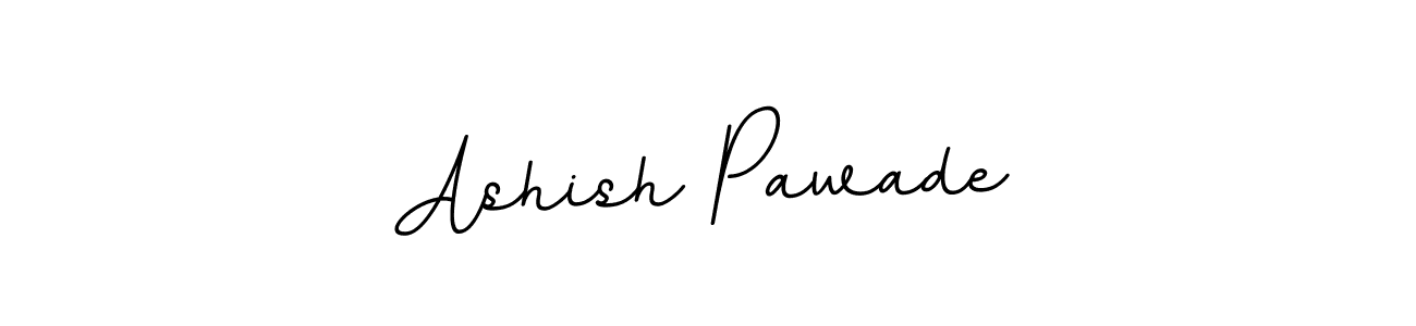 Ashish Pawade stylish signature style. Best Handwritten Sign (BallpointsItalic-DORy9) for my name. Handwritten Signature Collection Ideas for my name Ashish Pawade. Ashish Pawade signature style 11 images and pictures png