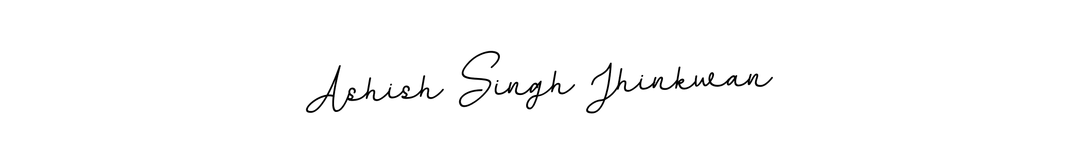 How to make Ashish Singh Jhinkwan signature? BallpointsItalic-DORy9 is a professional autograph style. Create handwritten signature for Ashish Singh Jhinkwan name. Ashish Singh Jhinkwan signature style 11 images and pictures png