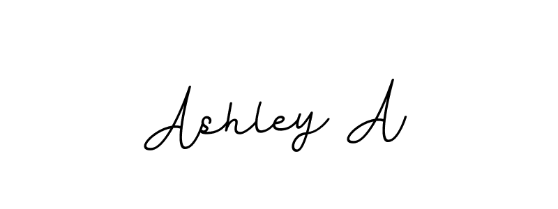 if you are searching for the best signature style for your name Ashley A. so please give up your signature search. here we have designed multiple signature styles  using BallpointsItalic-DORy9. Ashley A signature style 11 images and pictures png