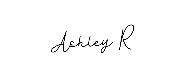Use a signature maker to create a handwritten signature online. With this signature software, you can design (BallpointsItalic-DORy9) your own signature for name Ashley R. Ashley R signature style 11 images and pictures png