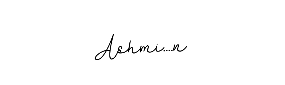 Create a beautiful signature design for name Ashmi....n. With this signature (BallpointsItalic-DORy9) fonts, you can make a handwritten signature for free. Ashmi....n signature style 11 images and pictures png