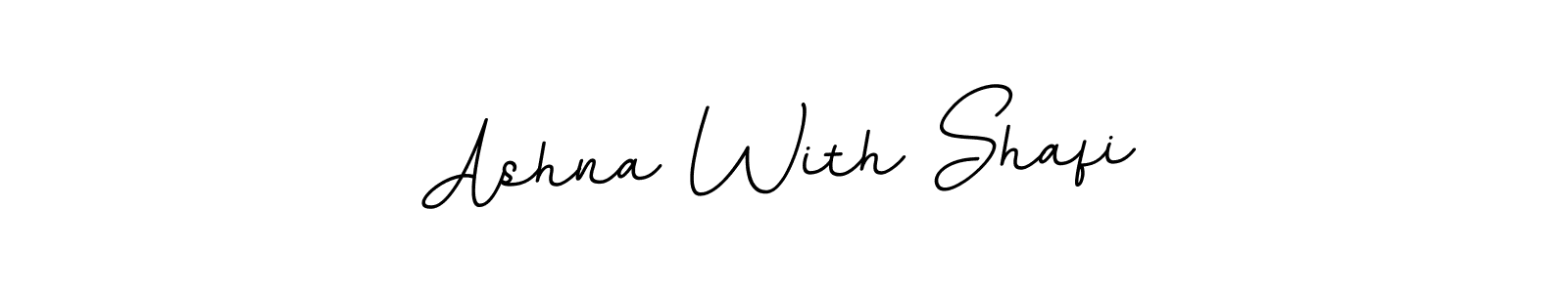 Similarly BallpointsItalic-DORy9 is the best handwritten signature design. Signature creator online .You can use it as an online autograph creator for name Ashna With Shafi. Ashna With Shafi signature style 11 images and pictures png