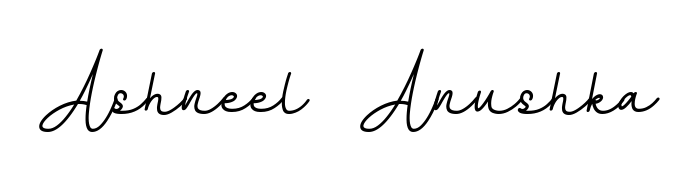 How to Draw Ashneel  Anushka signature style? BallpointsItalic-DORy9 is a latest design signature styles for name Ashneel  Anushka. Ashneel  Anushka signature style 11 images and pictures png