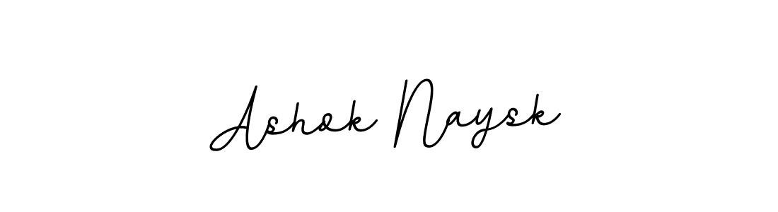 This is the best signature style for the Ashok Naysk name. Also you like these signature font (BallpointsItalic-DORy9). Mix name signature. Ashok Naysk signature style 11 images and pictures png