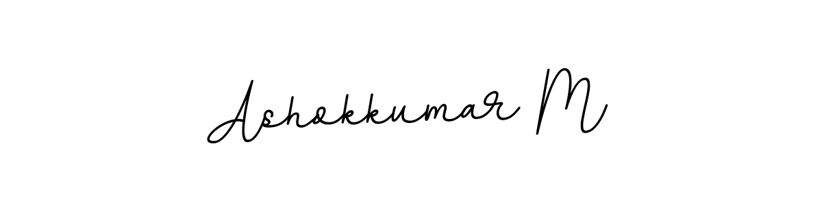 Also You can easily find your signature by using the search form. We will create Ashokkumar M name handwritten signature images for you free of cost using BallpointsItalic-DORy9 sign style. Ashokkumar M signature style 11 images and pictures png