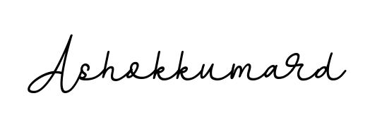 You should practise on your own different ways (BallpointsItalic-DORy9) to write your name (Ashokkumard) in signature. Don't let someone else do it for you. Ashokkumard signature style 11 images and pictures png