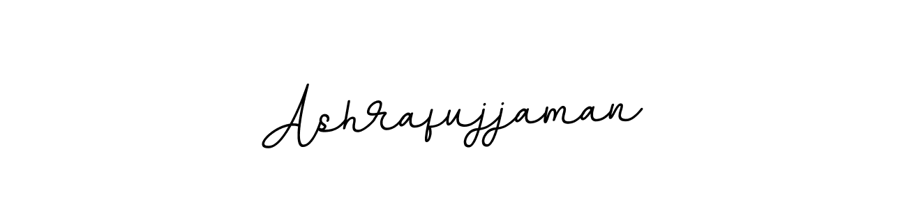 Design your own signature with our free online signature maker. With this signature software, you can create a handwritten (BallpointsItalic-DORy9) signature for name Ashrafujjaman. Ashrafujjaman signature style 11 images and pictures png