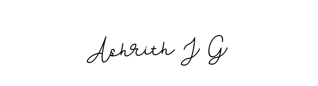 This is the best signature style for the Ashrith J G name. Also you like these signature font (BallpointsItalic-DORy9). Mix name signature. Ashrith J G signature style 11 images and pictures png