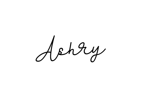 Use a signature maker to create a handwritten signature online. With this signature software, you can design (BallpointsItalic-DORy9) your own signature for name Ashry. Ashry signature style 11 images and pictures png