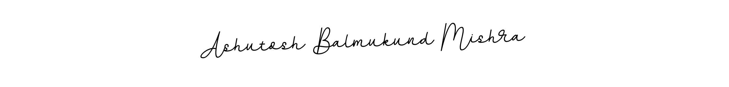 Ashutosh Balmukund Mishra stylish signature style. Best Handwritten Sign (BallpointsItalic-DORy9) for my name. Handwritten Signature Collection Ideas for my name Ashutosh Balmukund Mishra. Ashutosh Balmukund Mishra signature style 11 images and pictures png