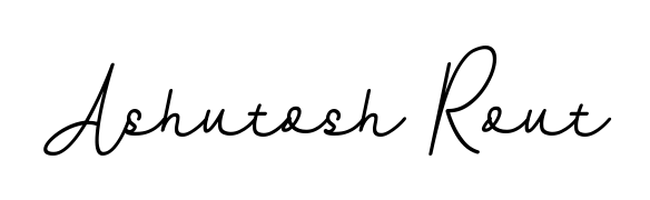 Upgrade your professional image with Ashutosh Rout signature created with BallpointsItalic-DORy9 font. Fast, free, and watermark-free download. Ashutosh Rout signature style 11 images and pictures png
