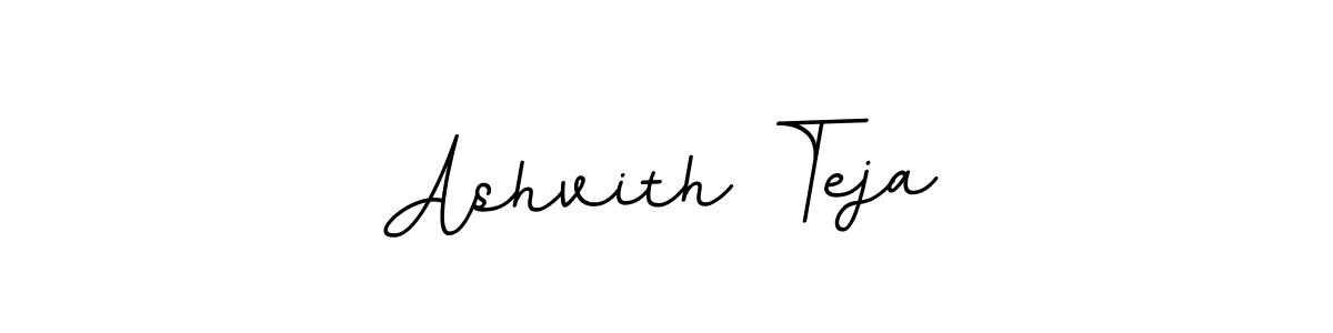 The best way (BallpointsItalic-DORy9) to make a short signature is to pick only two or three words in your name. The name Ashvith Teja include a total of six letters. For converting this name. Ashvith Teja signature style 11 images and pictures png