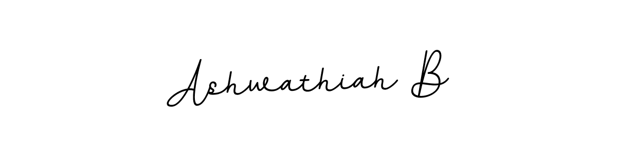 Also we have Ashwathiah B name is the best signature style. Create professional handwritten signature collection using BallpointsItalic-DORy9 autograph style. Ashwathiah B signature style 11 images and pictures png
