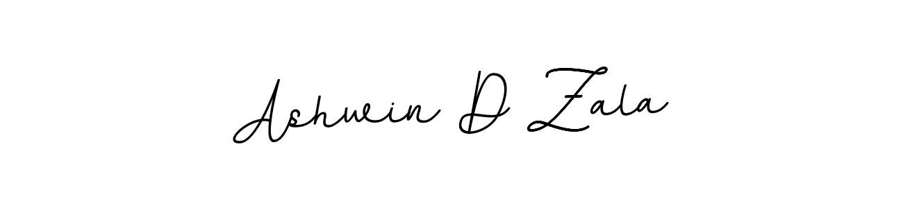 Ashwin D Zala stylish signature style. Best Handwritten Sign (BallpointsItalic-DORy9) for my name. Handwritten Signature Collection Ideas for my name Ashwin D Zala. Ashwin D Zala signature style 11 images and pictures png
